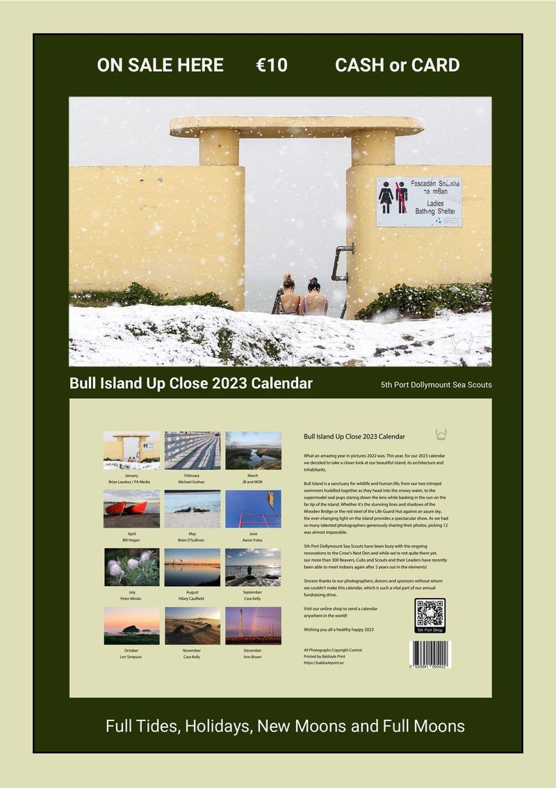 4th Port Dollymount Sea Scout 2023 Calendar for Sale!